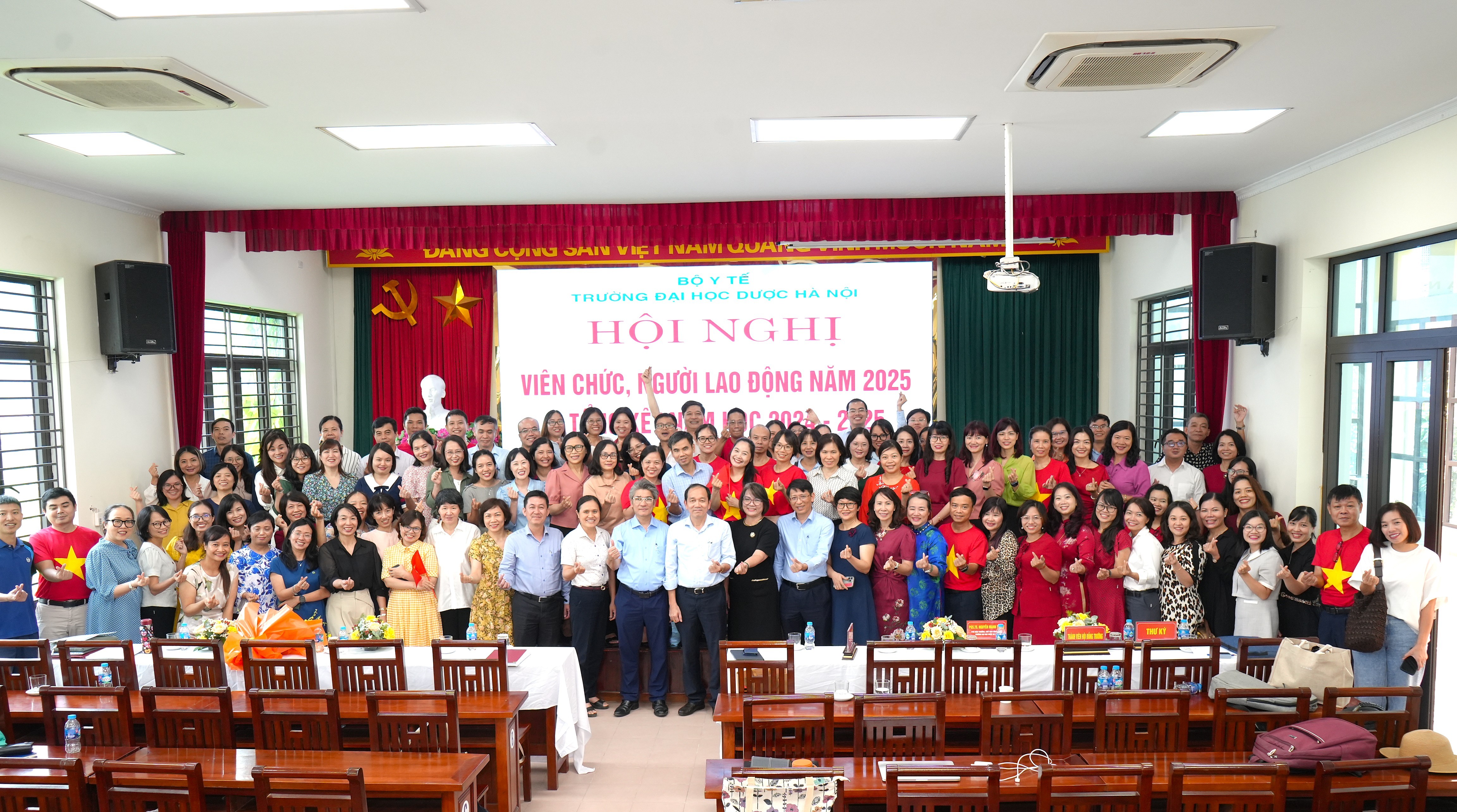 HỘI NGHỊ VIÊN CHỨC, NGƯỜI LAO ĐỘNG NĂM 2025 & TỔNG KẾT NĂM HỌC 2024-2025